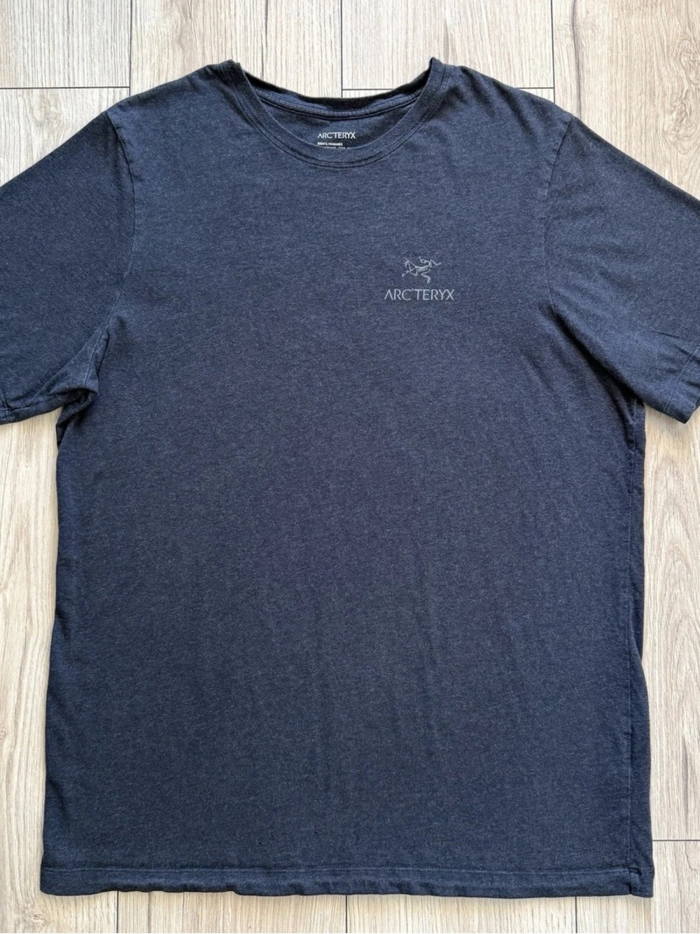 Arc'teryx Men's Black Logo Short-Sleeve Crew T-Shirt Large